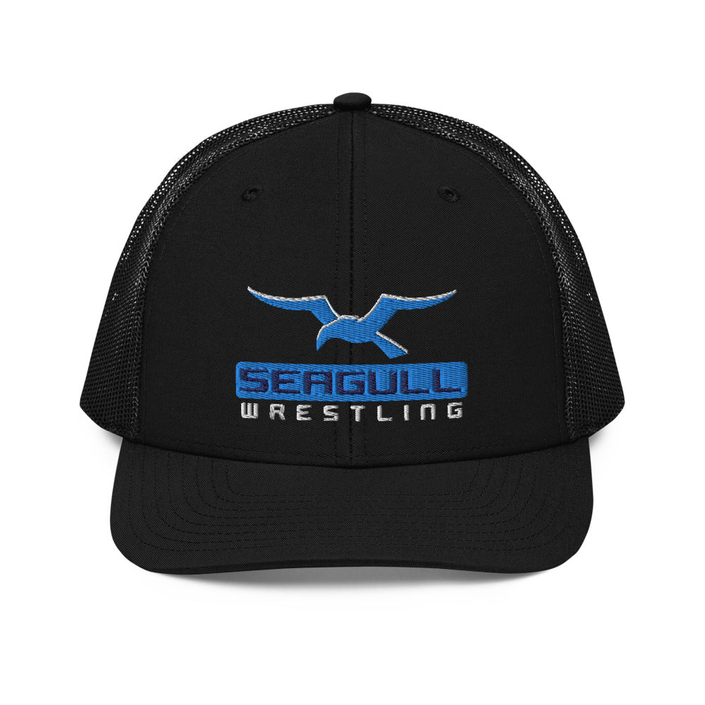 Seagull Wrestling Trucker Cap