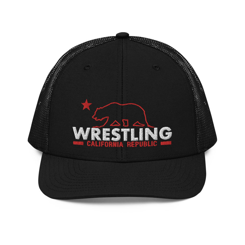 California Wrestling Trucker Cap