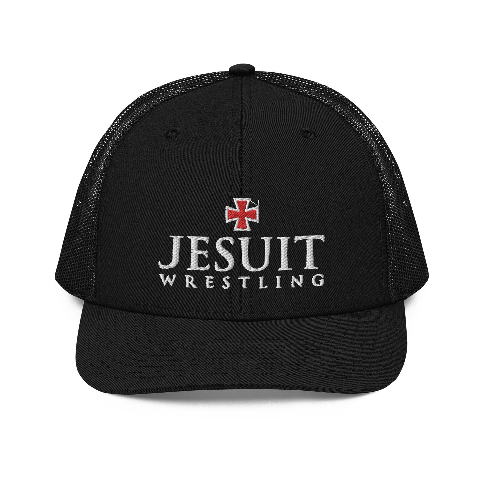 Strake Jesuit Wrestling Snapback Trucker Cap