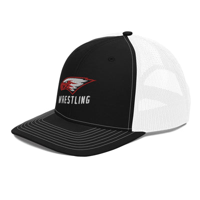 Maize HS Wrestling Snapback Trucker Cap