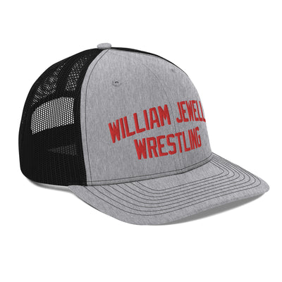 William Jewell Wrestling Snapback Trucker Cap