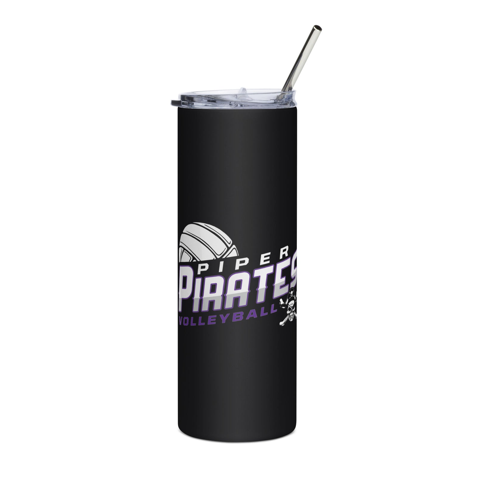 Piper Volleyball Stainless steel tumbler