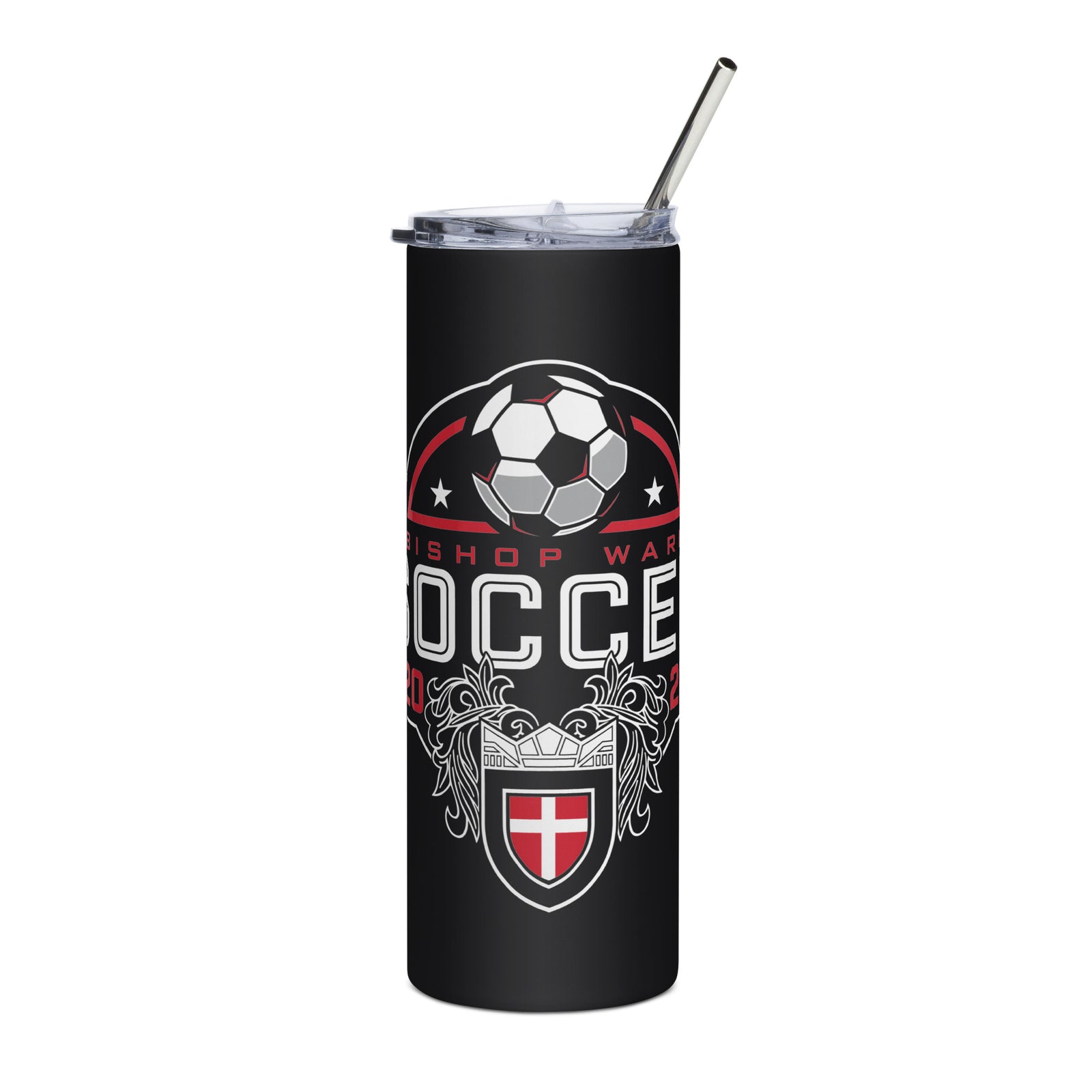 Bishop Ward Soccer Stainless steel tumbler