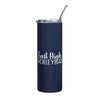 East High Volleyball Stainless steel tumbler