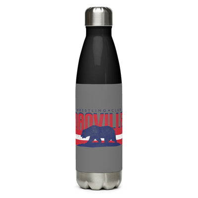 Danville Wrestling Club Grey Stainless Steel Water Bottle