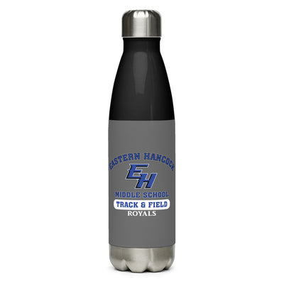 Eastern Hancock MS Track Royals Stainless Steel Water Bottle