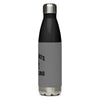 River Rats Wrestling  Grey Stainless Steel Water Bottle