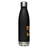 West Allis Central Wrestling Black Stainless Steel Water Bottle