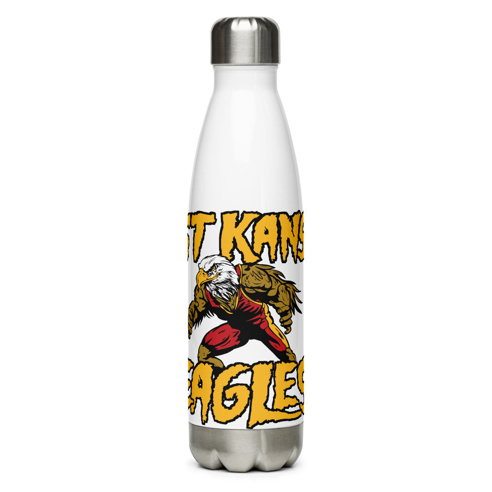 East Kansas Eagles Stainless Steel Water Bottle