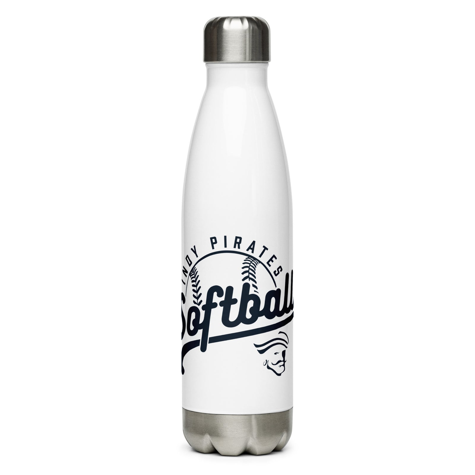 Indy Softball Stainless Steel Water Bottle