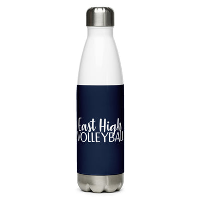 East High Volleyball Stainless Steel Water Bottle