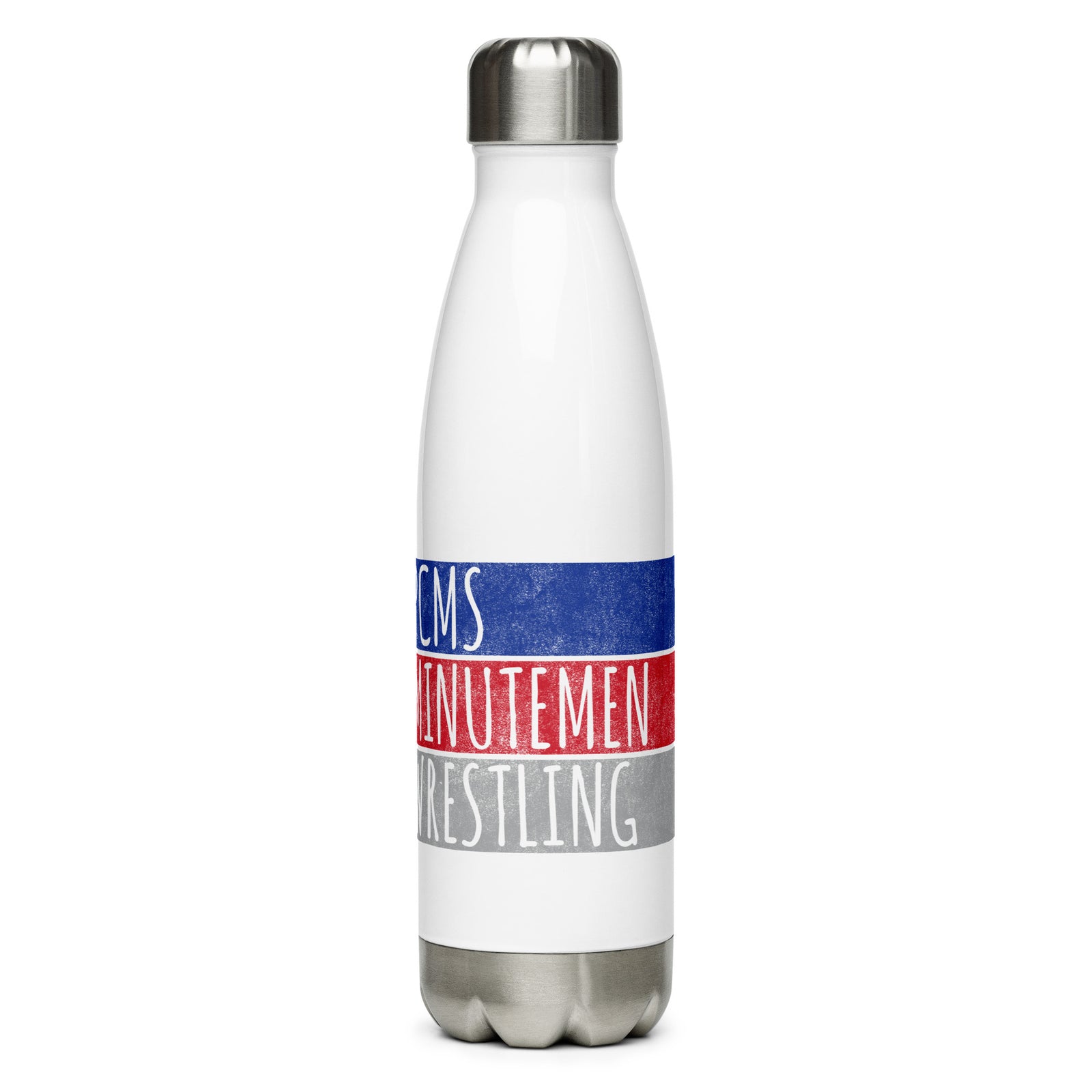 St. Mary’s High School Wrestling Minutemen Stainless Steel Water Bottle