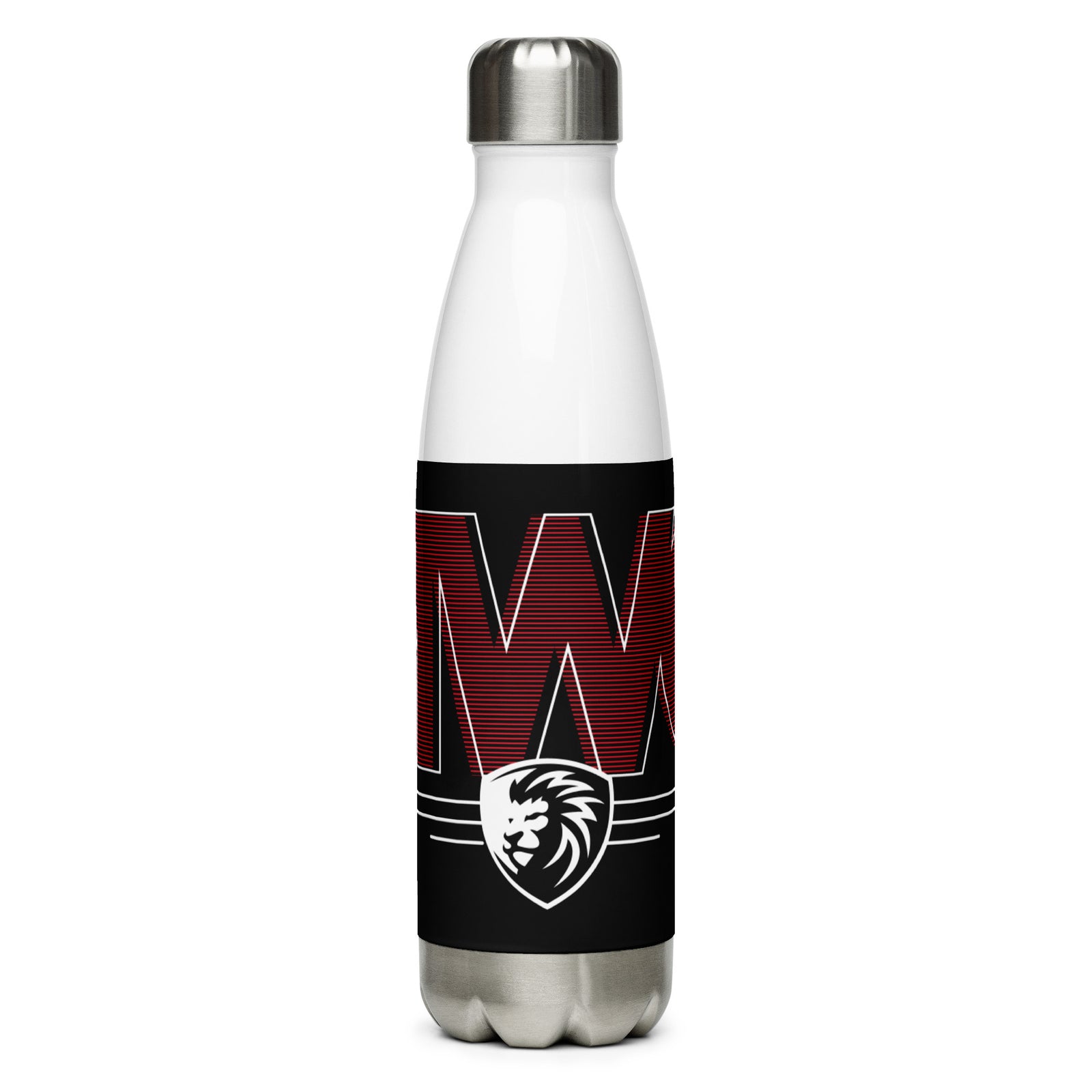 MWC Wrestling Academy 2022 Stripes Stainless Steel Water Bottle
