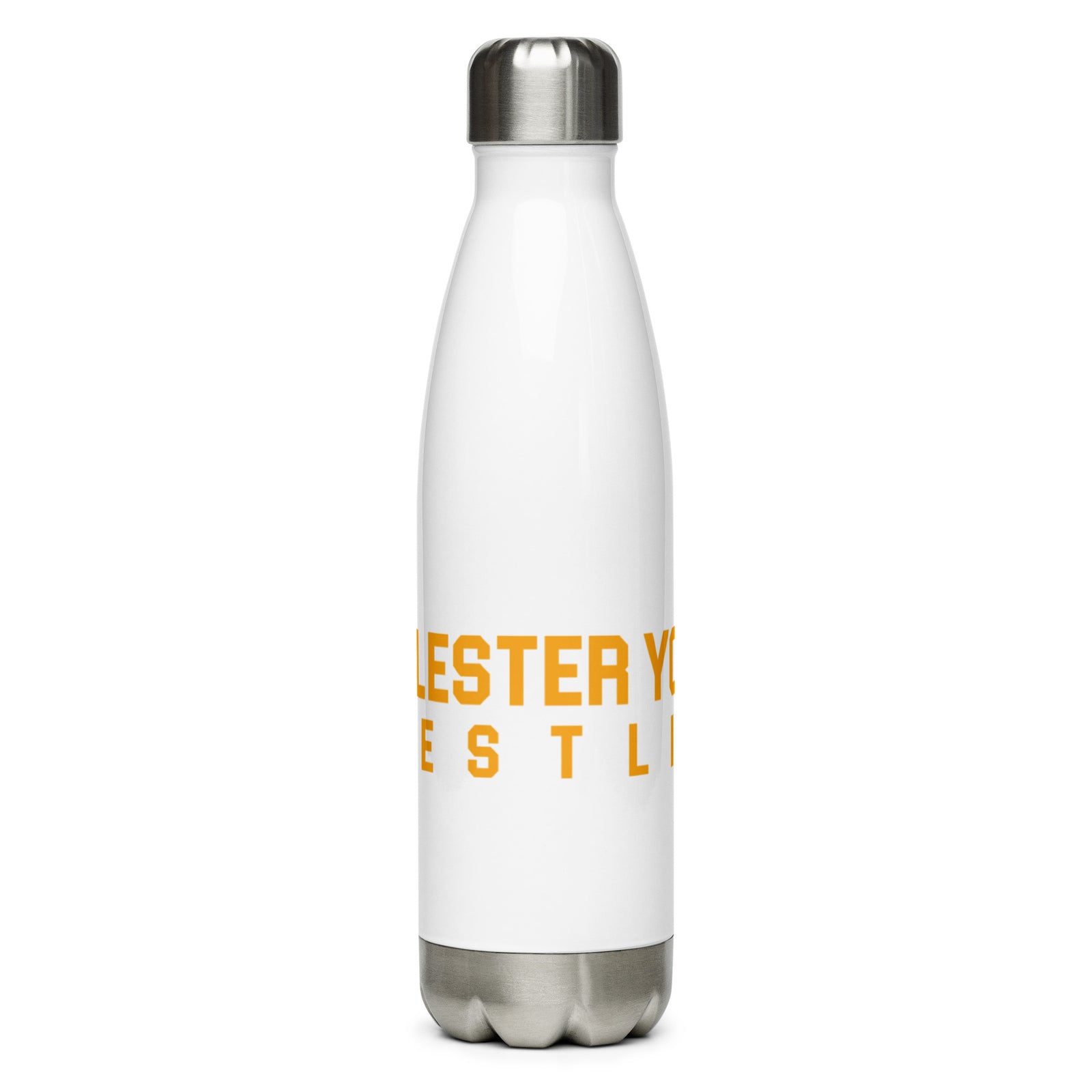 McAlester Youth Wrestling Stainless Steel Water Bottle