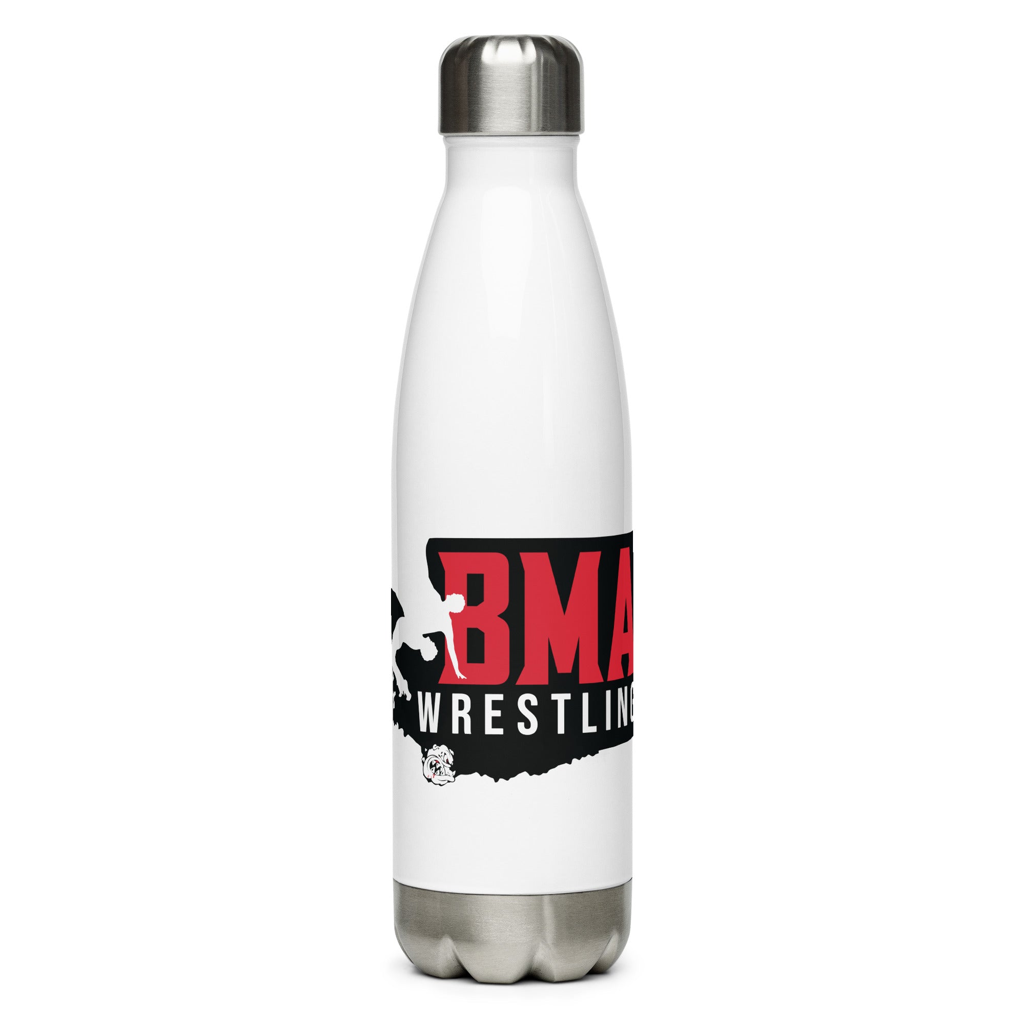 BMA Wrestling Academy Stainless Steel Water Bottle