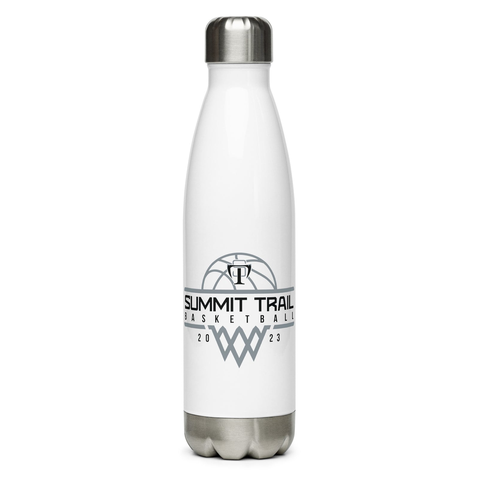 Summit Trail Middle School Basketball Stainless Steel Water Bottle