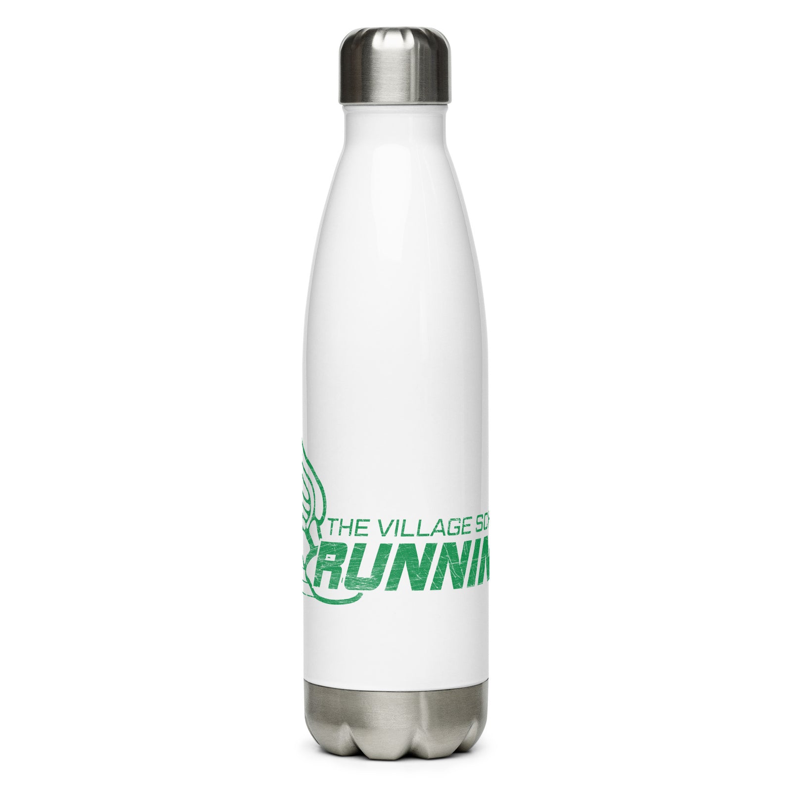 The Village School Running Stainless Steel Water Bottle