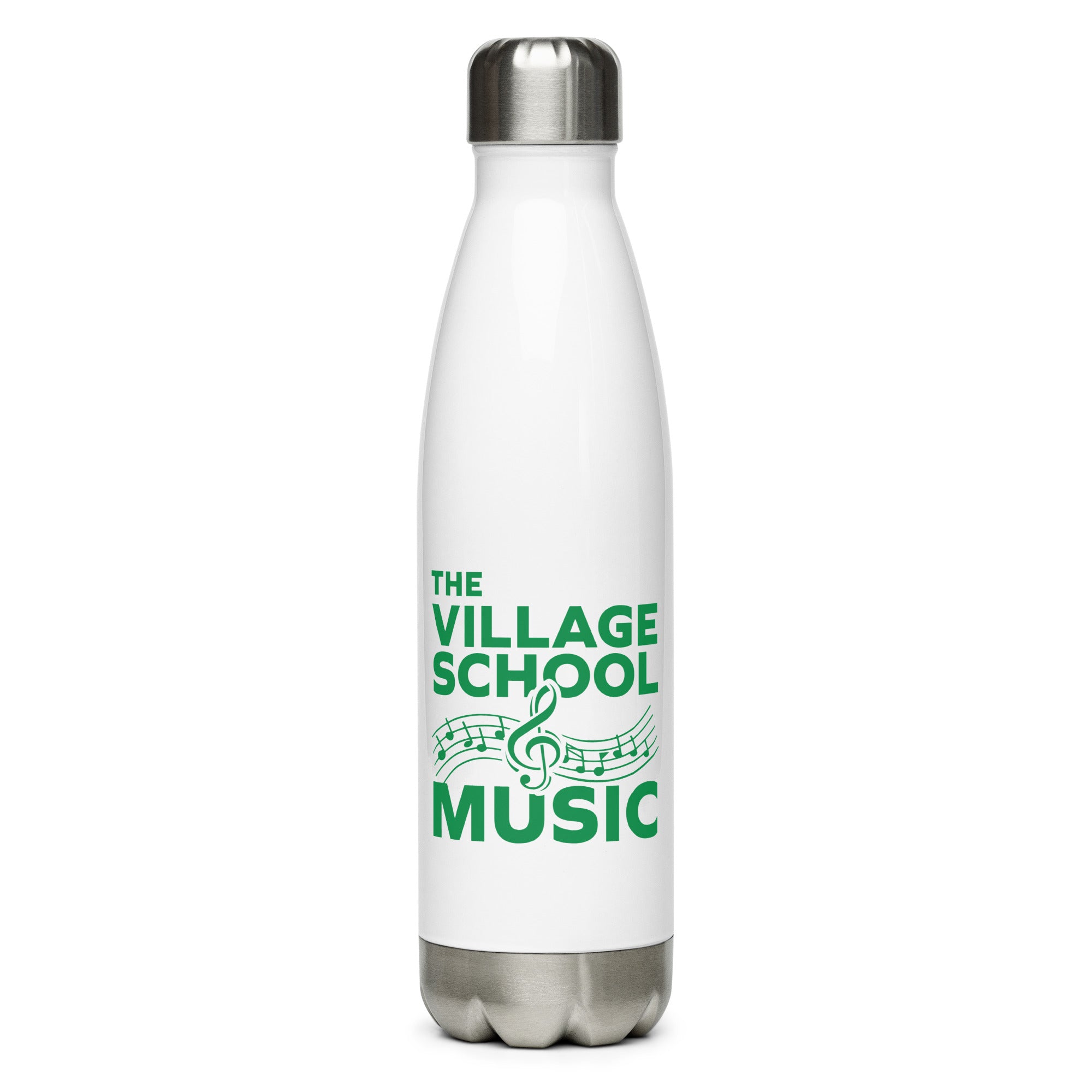 The Village School Music Stainless Steel Water Bottle