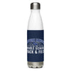 Eastern Hancock MS Track Track & Field  Stainless Steel Water Bottle