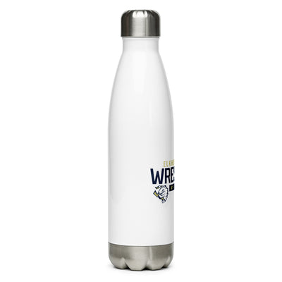 Elkhorn South Wrestling Stainless Steel Water Bottle