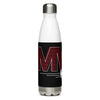 MWC Wrestling Academy 2022 Stripes Stainless Steel Water Bottle