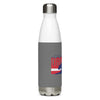 Danville Wrestling Club Grey Stainless Steel Water Bottle