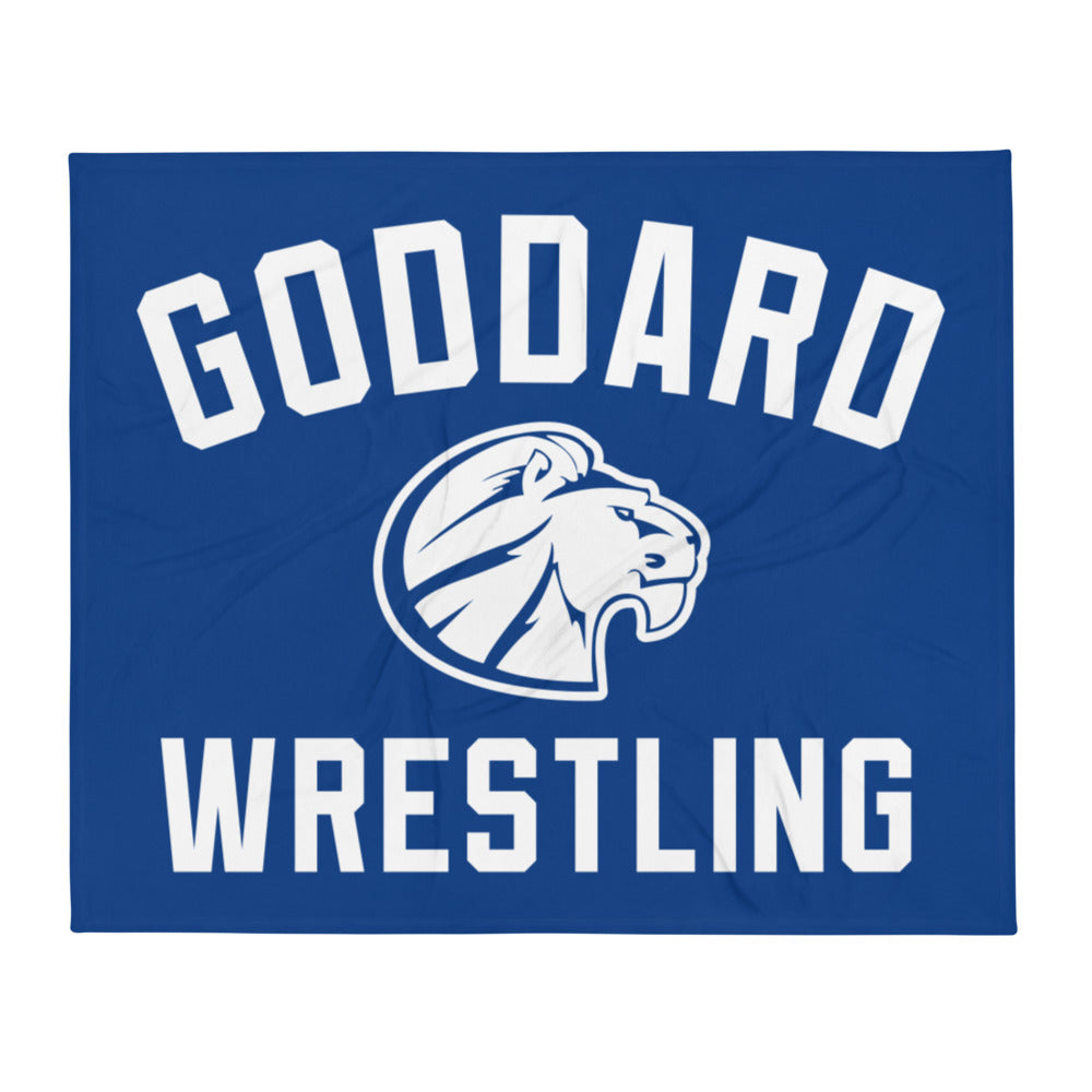 Goddard HS Wrestling Throw Blanket