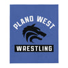 Plano West Wrestling Throw Blanket