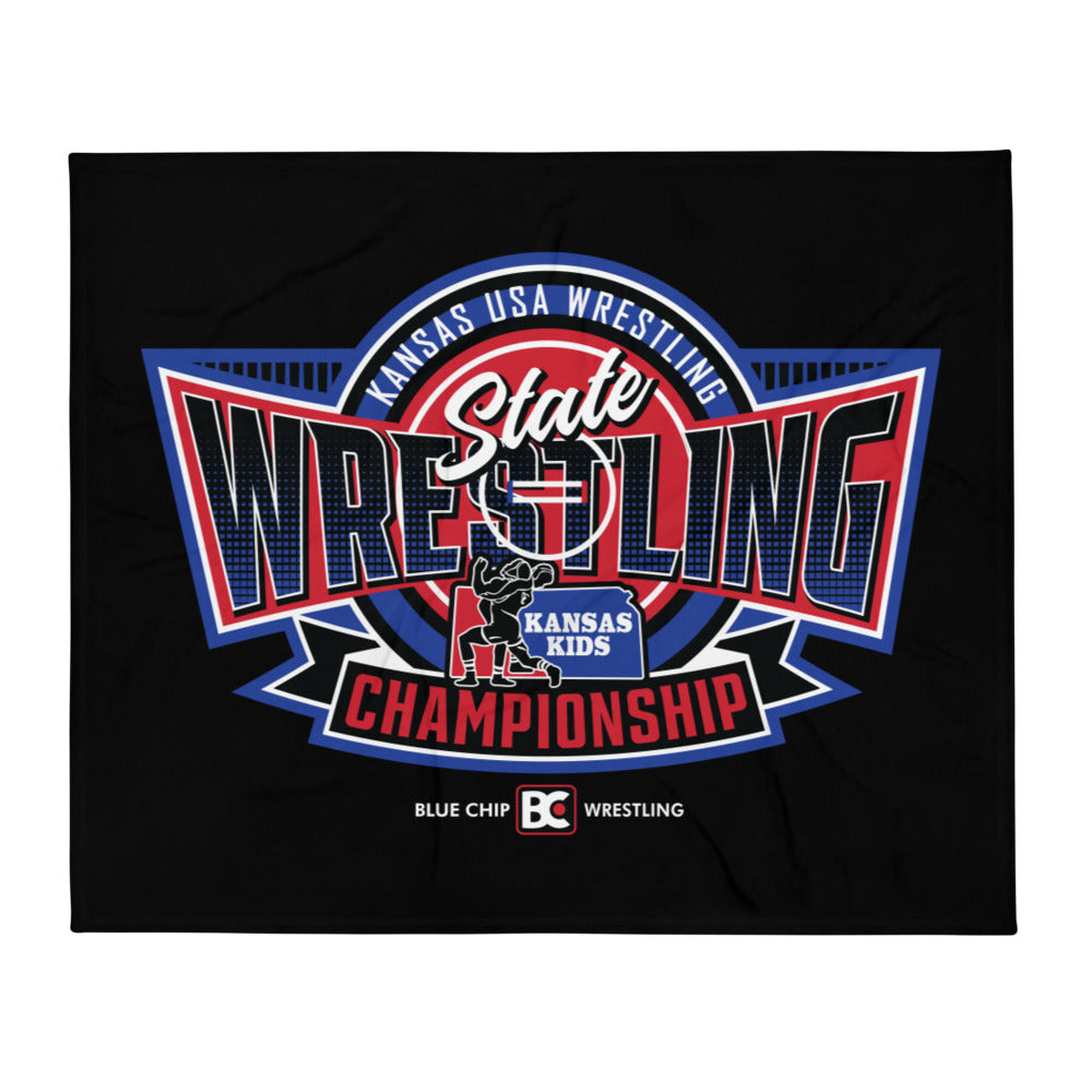 USAWKS Boys State Championship Throw Blanket