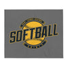 Saint Thomas Aquinas Softball Throw Blanket