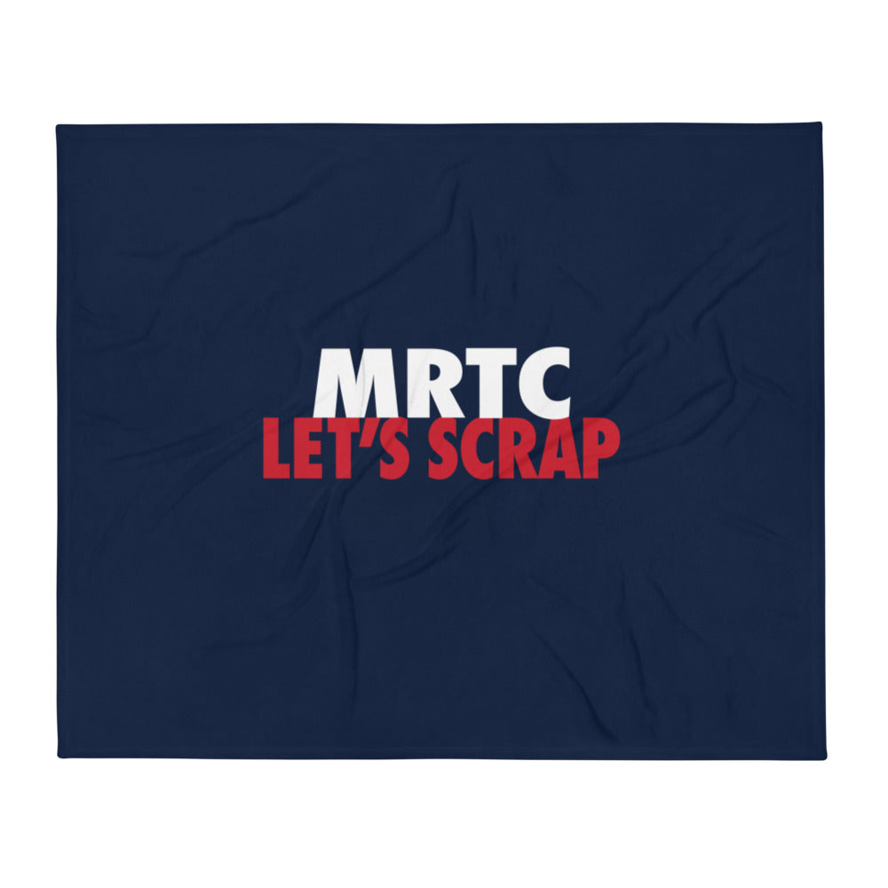 Manhattan Wrestling Throw Blanket