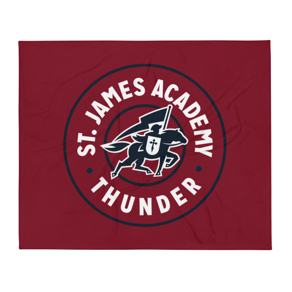 St. James Academy Throw Blanket