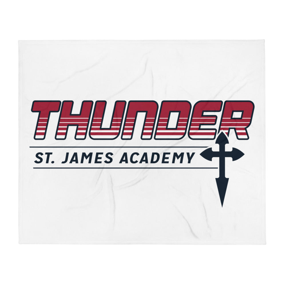 St. James Academy Throw Blanket