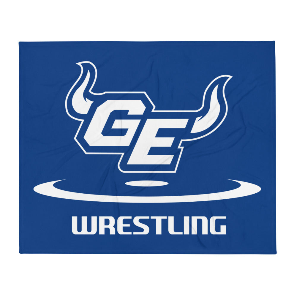 Gardner Edgerton Wrestling Throw Blanket