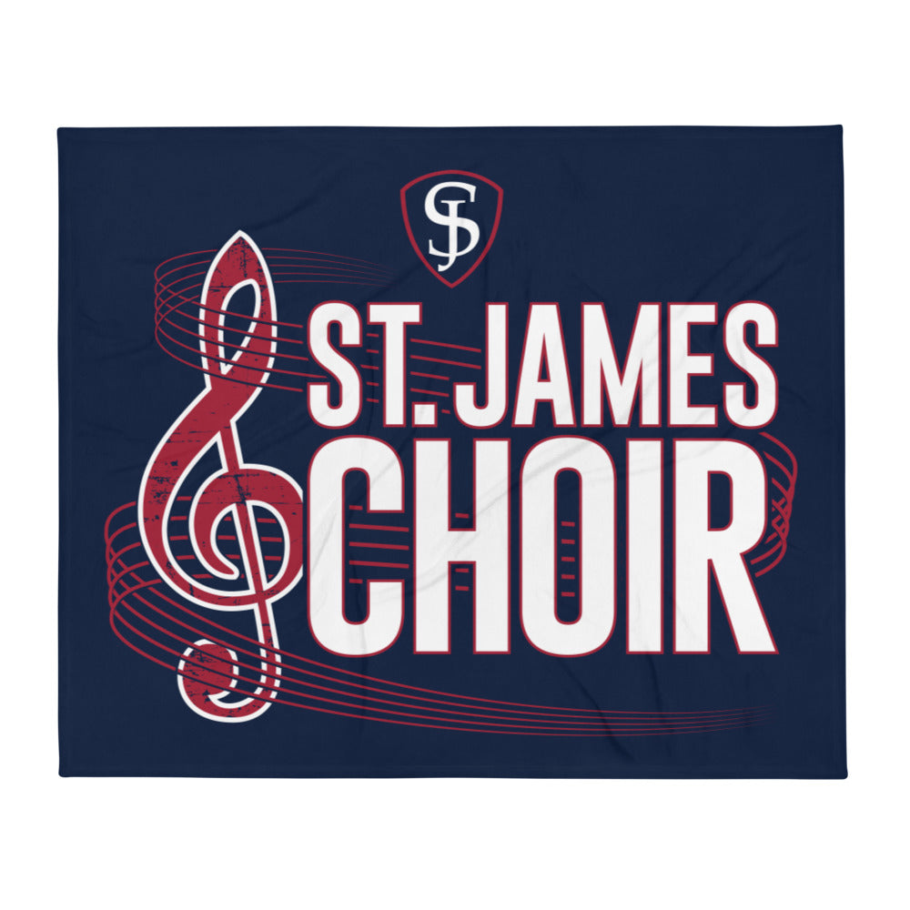 SJA Choir Throw Blanket