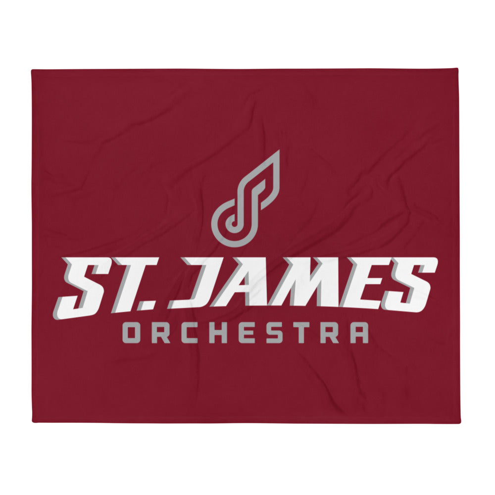 SJA Orchestra Throw Blanket