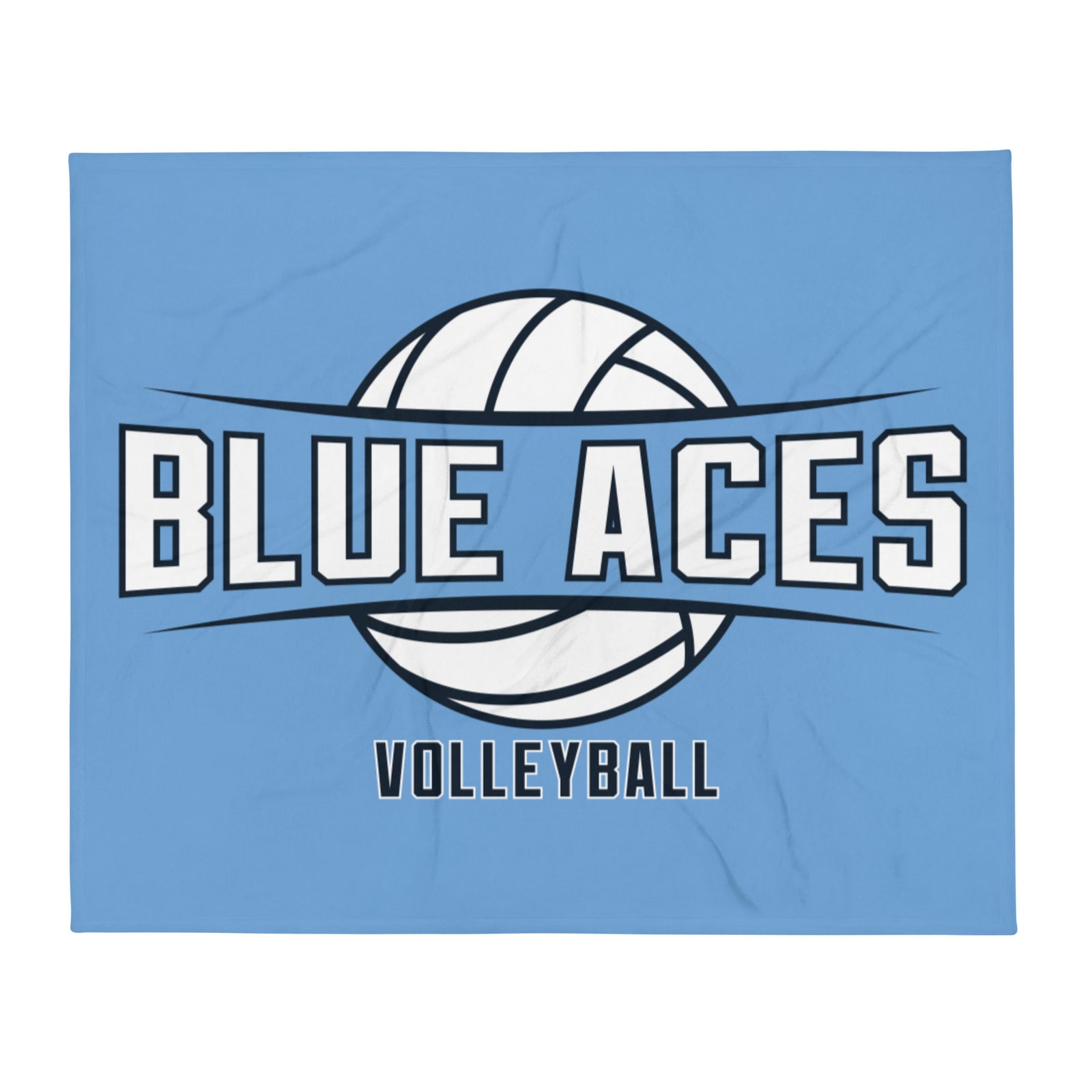 Wichita East High School Volleyball Throw Blanket