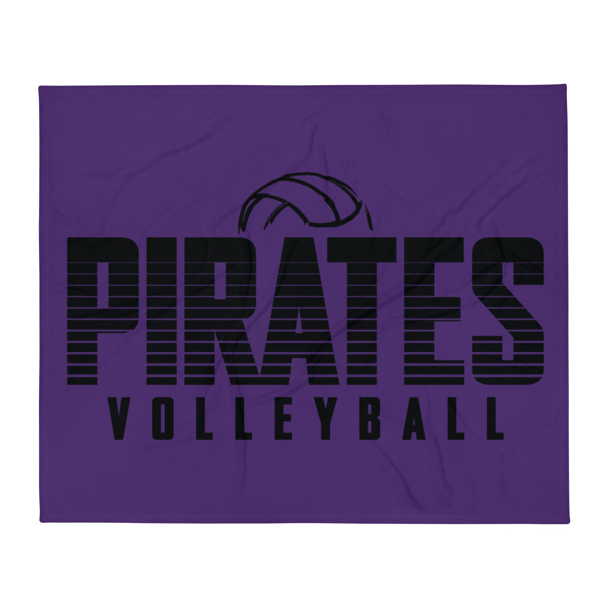 Pirates Volleyball Throw Blanket