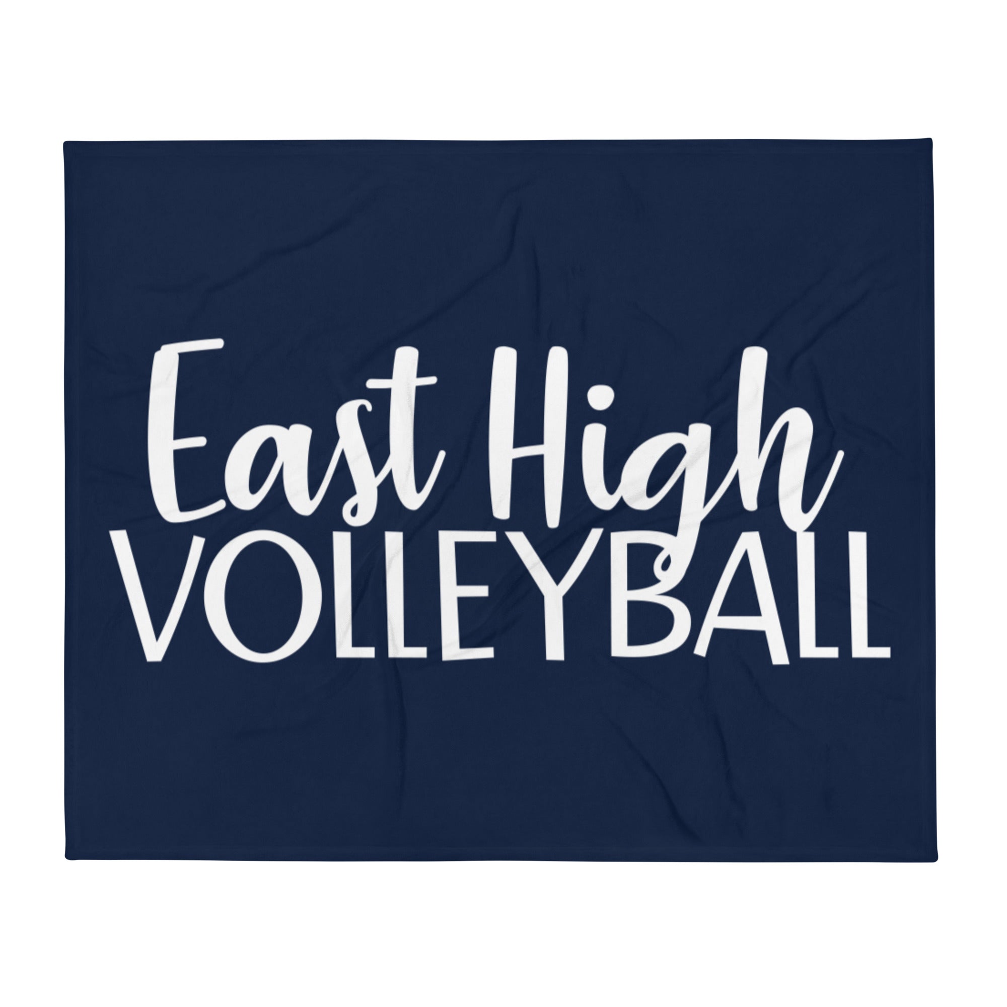 East High Volleyball Throw Blanket