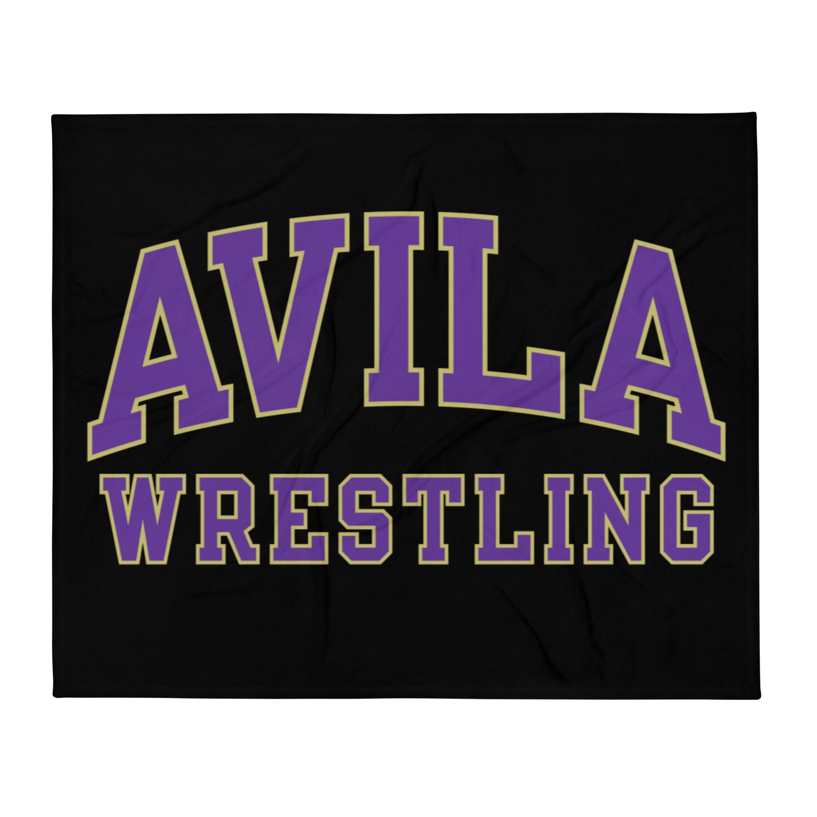 Avila Wrestling Arch Design Throw Blanket