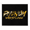 Phenom Wrestling Throw Blanket