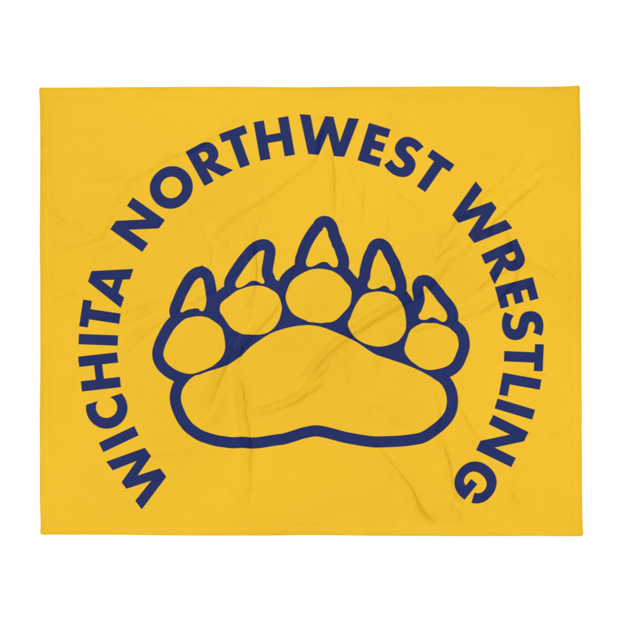 Wichita Northwest High School Wrestling Throw Blanket