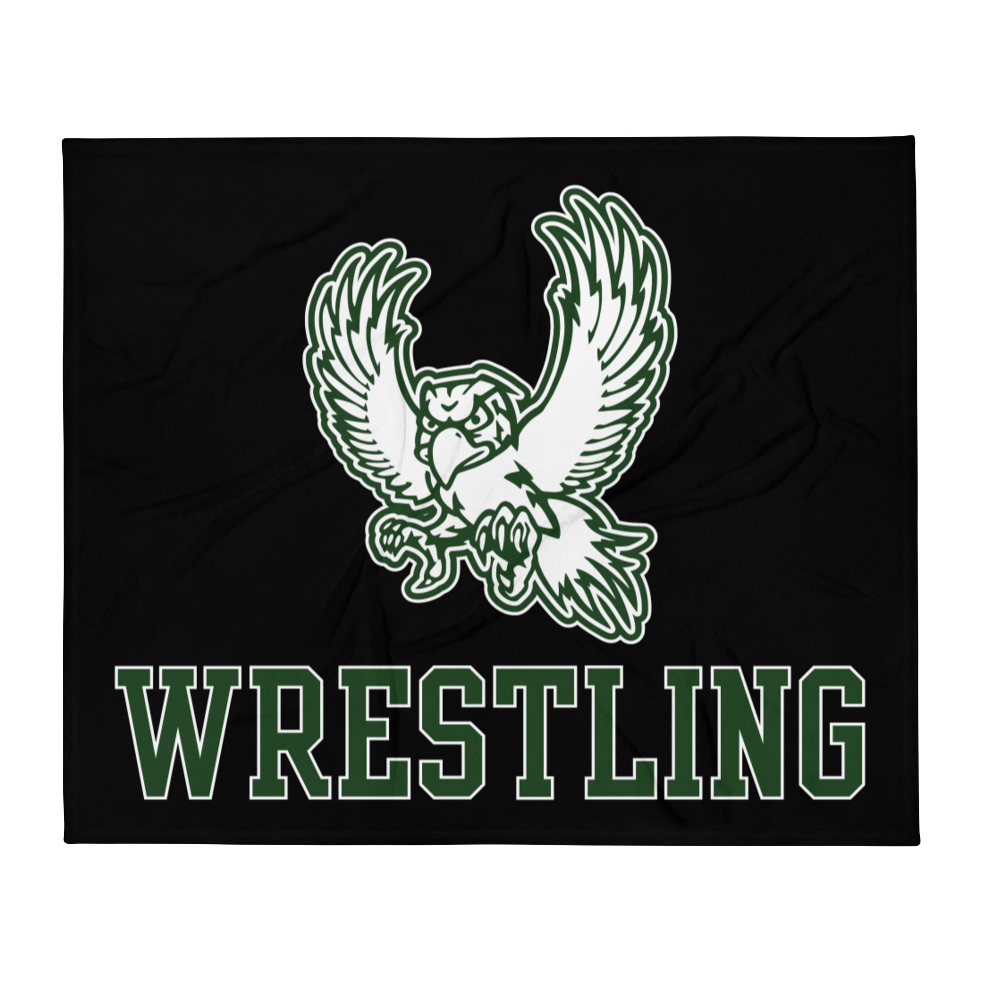Lawrence Free State Wrestling Throw Blanket