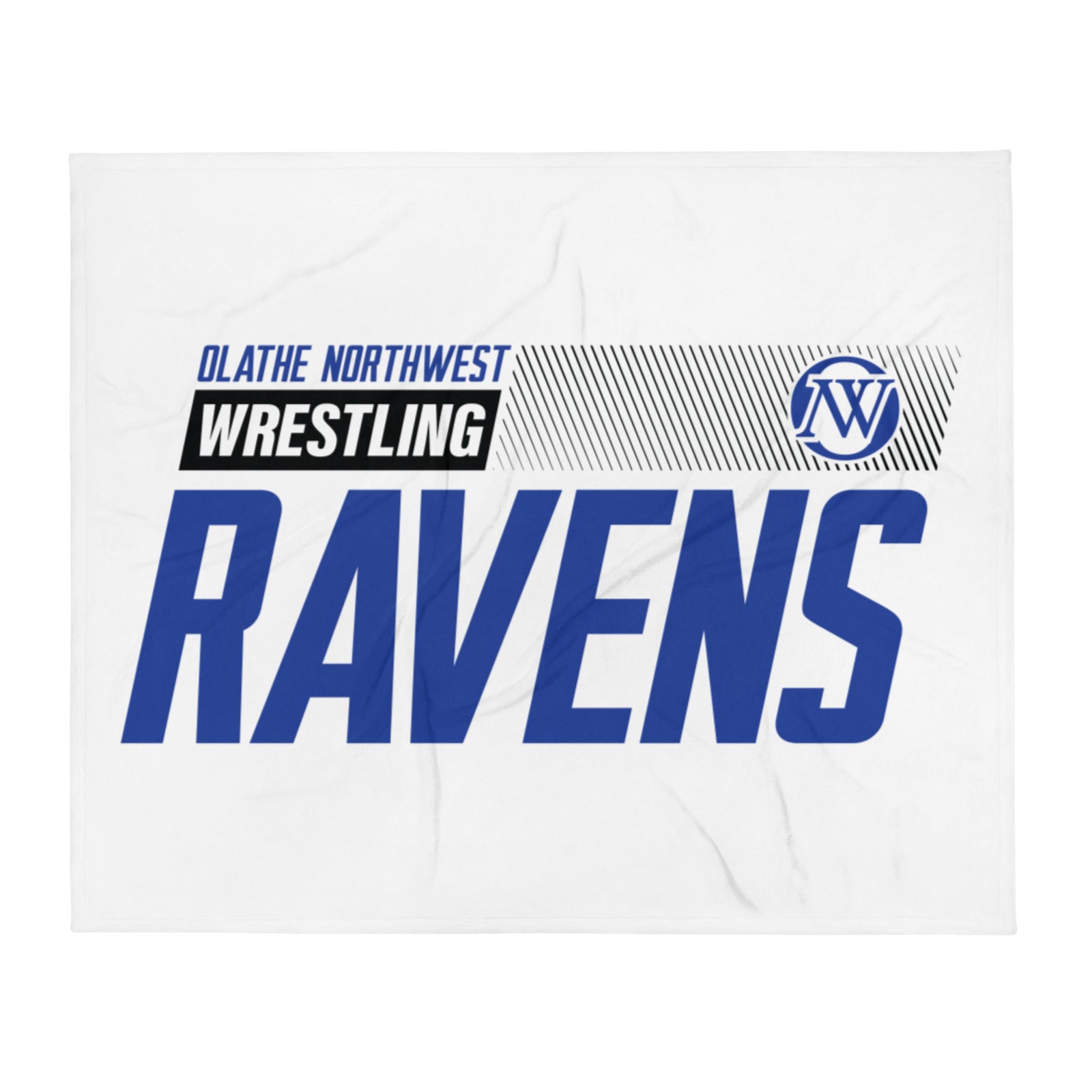 Olathe Northwest Wrestling Throw Blanket
