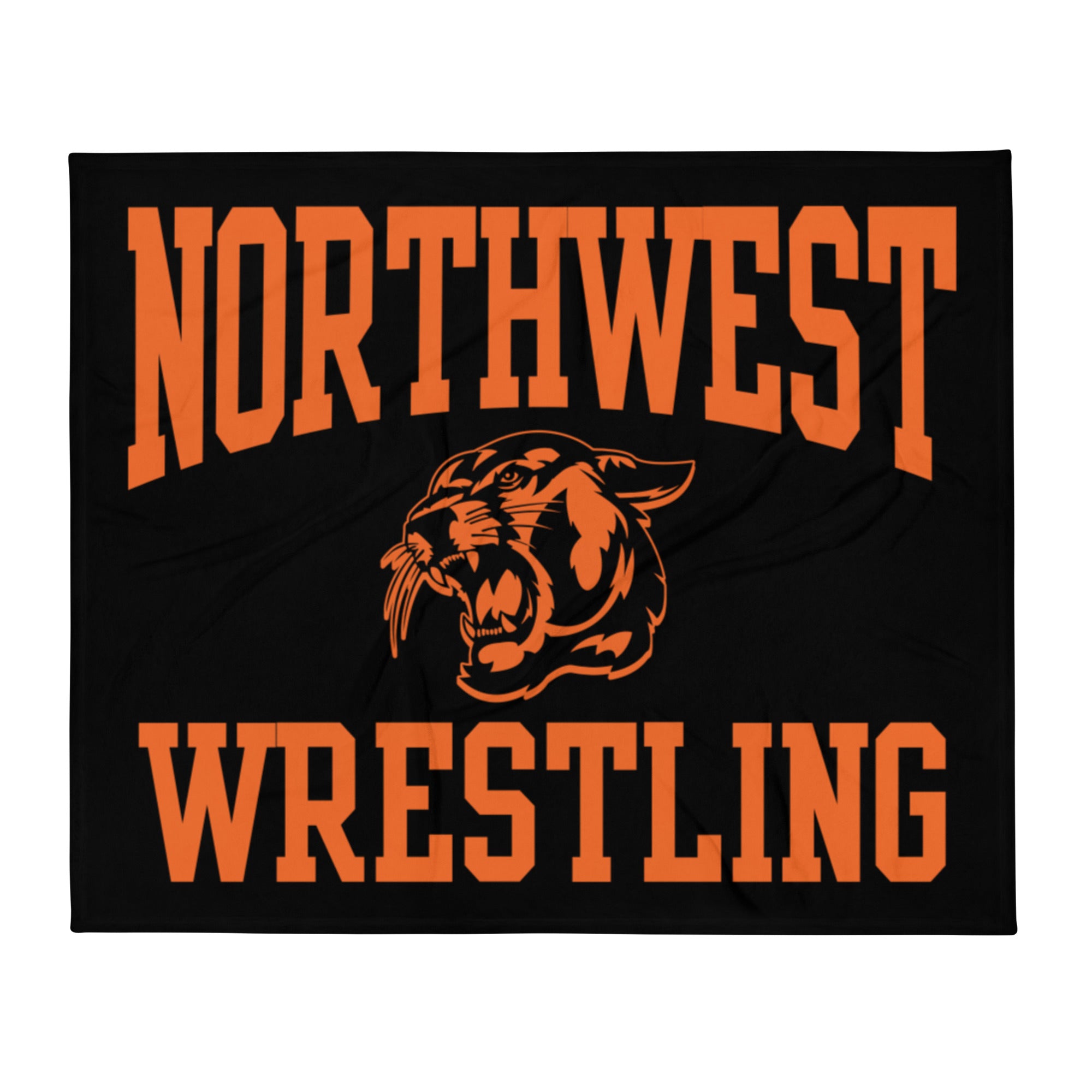 Shawnee Mission Northwest Wrestling Northwest Wrestling Throw Blanket