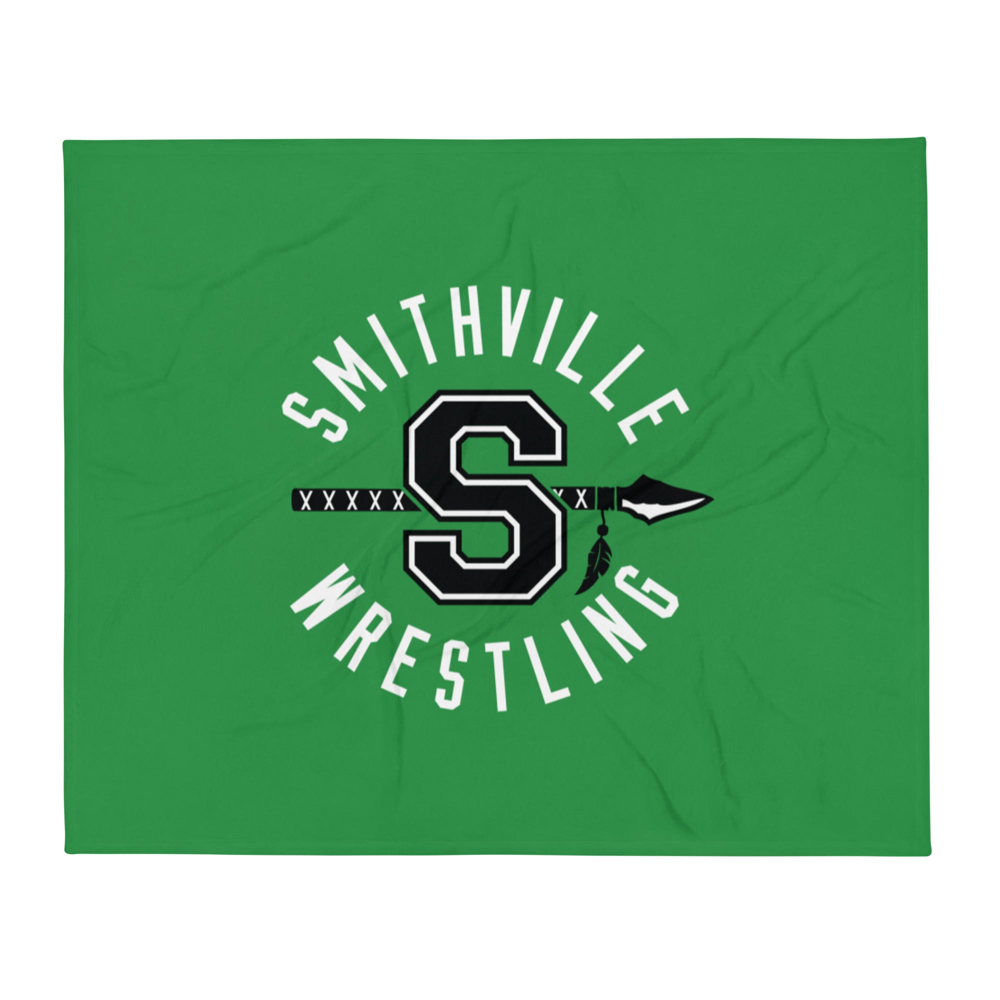 Smithville Wrestling Throw Blanket