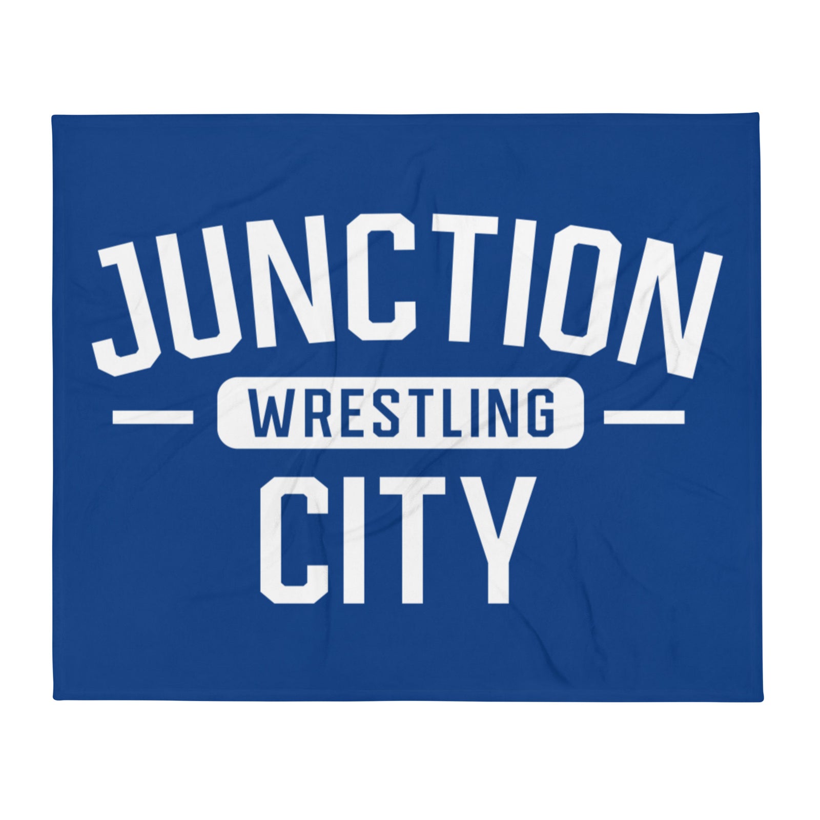 Junction City Wrestling Throw Blanket