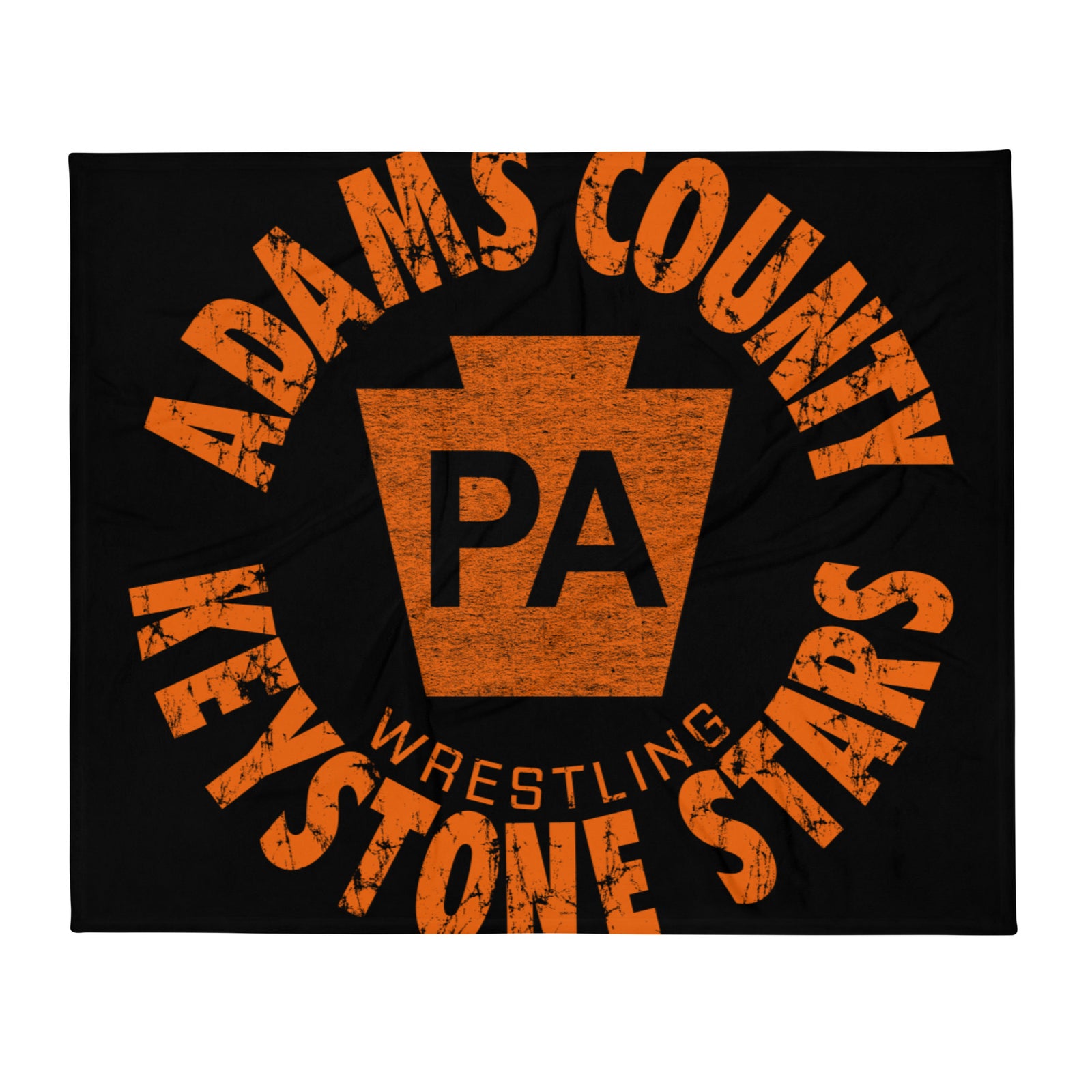 Keystone Stars Wrestling Club Throw Blanket
