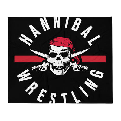 Hannibal Wrestling  Throw Blanket