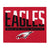 Maize HS Wrestling Eagles Red Throw Blanket